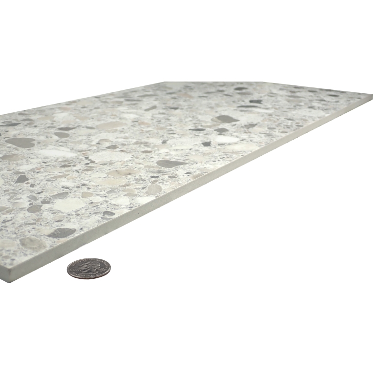 MIXT - 12X24, LIGHT GRAY FLA, MATTE